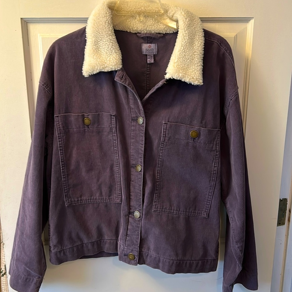 Purple Corduroy Jacket